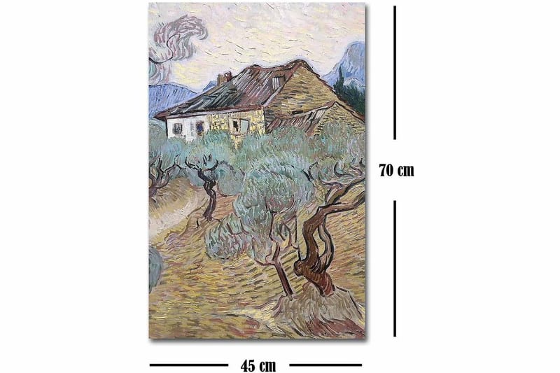 Dekorativ Canvastavla 45x70 cm - Flerfärgad - Inredning & dekor - Tavlor & konst - Canvastavla