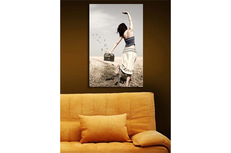 Dekorativ Canvastavla 45x70 cm - Flerfärgad - Inredning & dekor - Tavlor & konst - Canvastavla