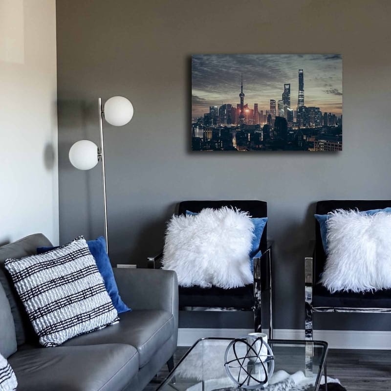 Dekorativ Canvastavla 45x70 cm - Flerfärgad - Inredning & dekor - Tavlor & konst - Canvastavla