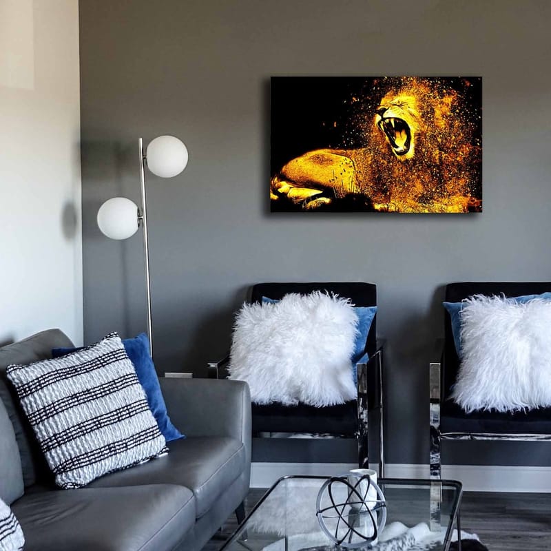 Dekorativ Canvastavla 45x70 cm - Flerfärgad - Inredning & dekor - Tavlor & konst - Canvastavla