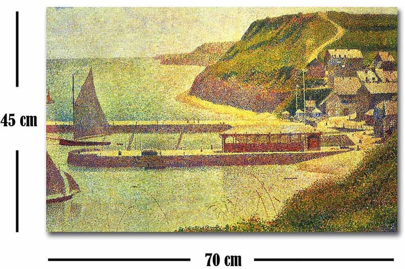 Dekorativ Canvastavla 45x70 cm - Flerfärgad - Inredning & dekor - Tavlor & konst - Canvastavla