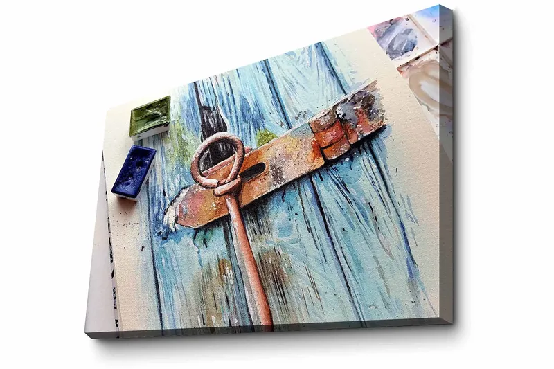 Dekorativ Canvastavla 45x70 cm - Flerfärgad - Inredning & dekor - Tavlor & konst - Canvastavla