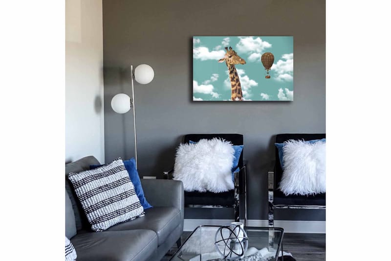 Dekorativ Canvastavla 45x70 cm - Flerfärgad - Inredning & dekor - Tavlor & konst - Canvastavla