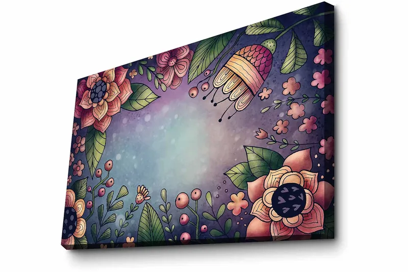 Dekorativ Canvastavla 45x70 cm - Flerfärgad - Inredning & dekor - Tavlor & konst - Canvastavla