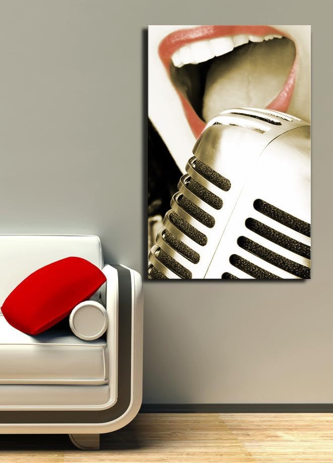 Dekorativ Canvastavla 45x70 cm - Flerfärgad - Inredning & dekor - Tavlor & konst - Canvastavla