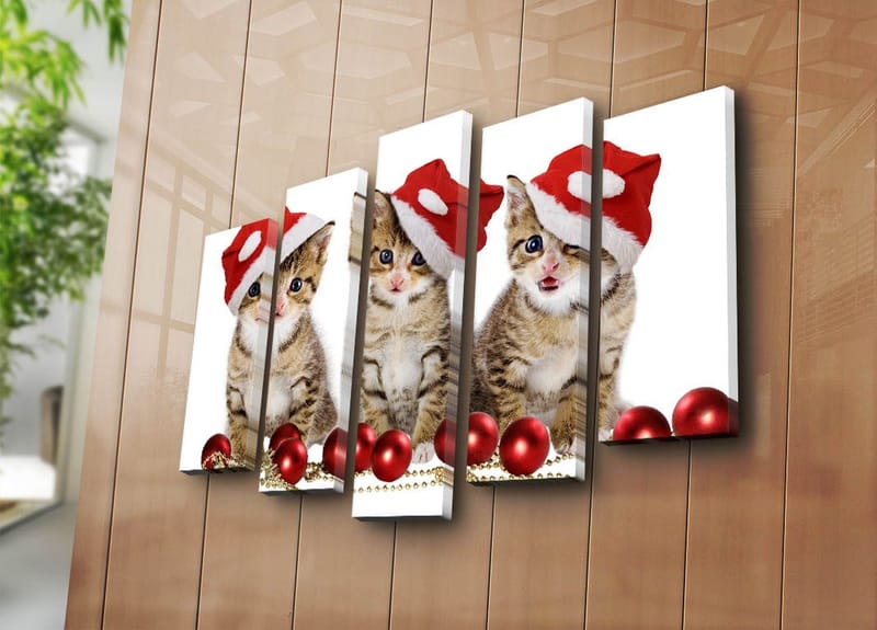 Dekorativ Canvastavla 5-Delar 19x70 cm - Flerfärgad - Inredning & dekor - Tavlor & konst - Canvastavla