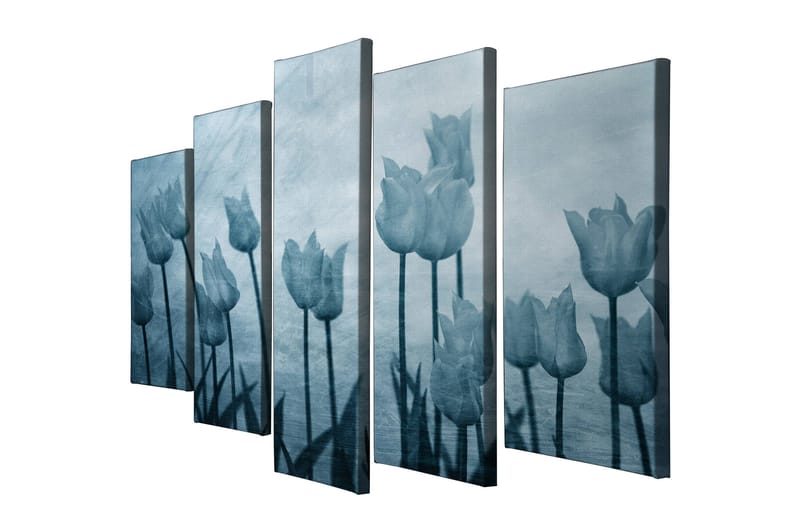 DEKORATIV CANVASTAVLA 5-Delar 70x20 cm Flerfärgad - Inredning & dekor - Tavlor & konst - Canvastavla