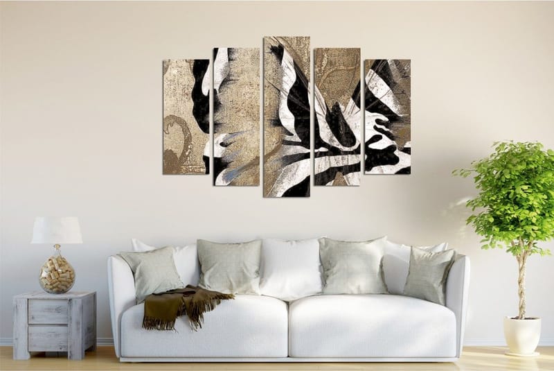 Dekorativ Canvastavla 5-Delar 70x20 cm - Flerfärgad - Inredning & dekor - Tavlor & konst - Canvastavla