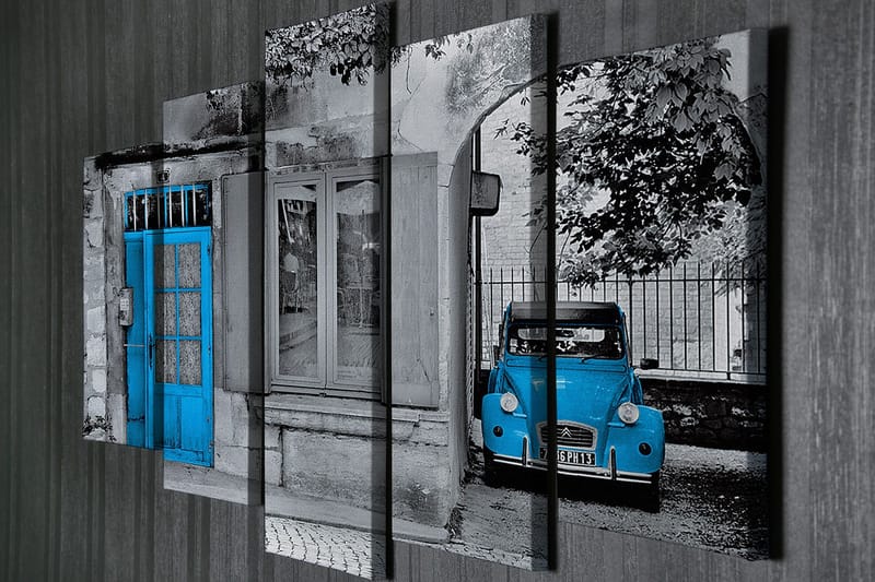 Dekorativ Canvastavla 5-Delar 70x20 cm - Flerfärgad - Inredning & dekor - Tavlor & konst - Canvastavla