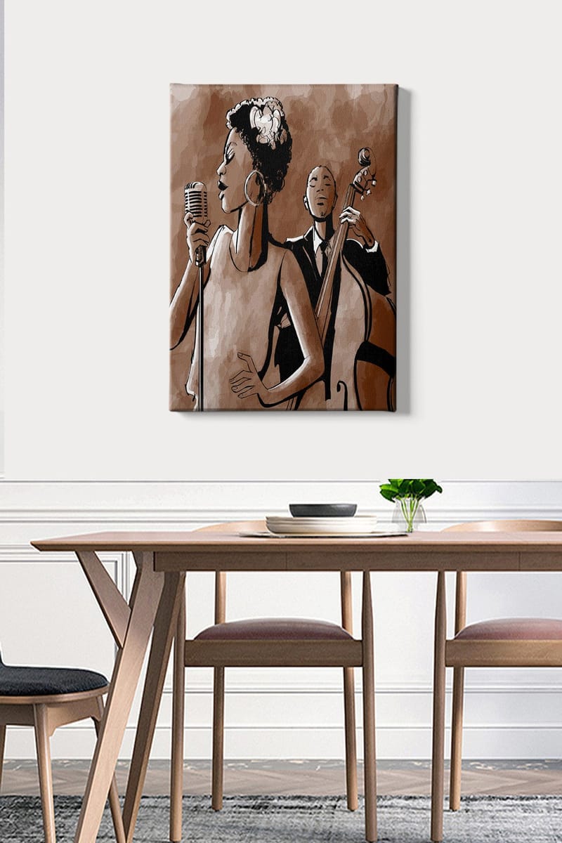 Dekorativ Canvastavla 50x70 cm - Flerfärgad - Inredning & dekor - Tavlor & konst - Canvastavla