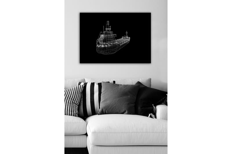 Dekorativ Canvastavla 50x70 cm, Flerfärgad