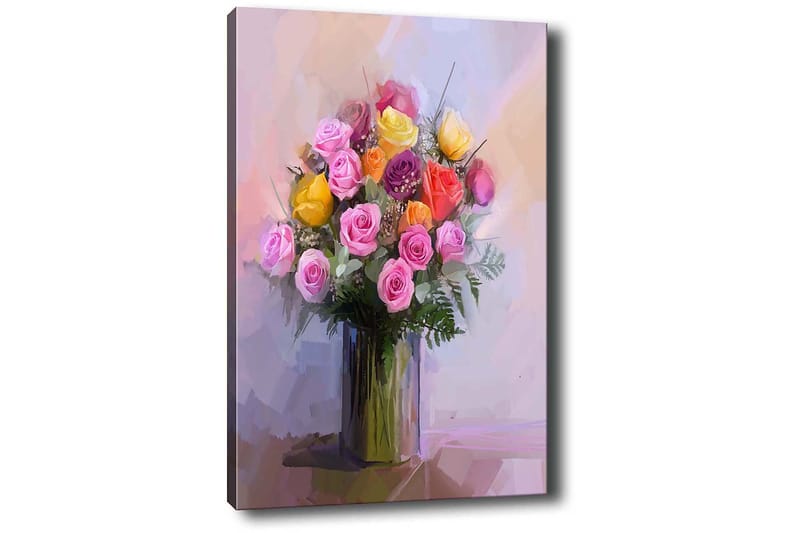 Dekorativ Canvastavla 50x70 cm - Flerfärgad - Inredning & dekor - Tavlor & konst - Canvastavla