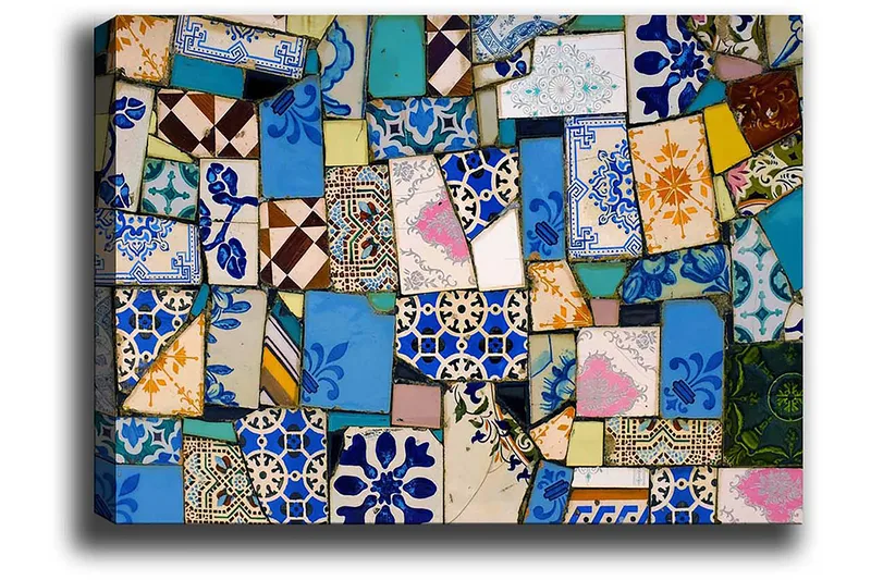 Dekorativ Canvastavla 50x70 cm - Flerfärgad - Inredning & dekor - Tavlor & konst - Canvastavla