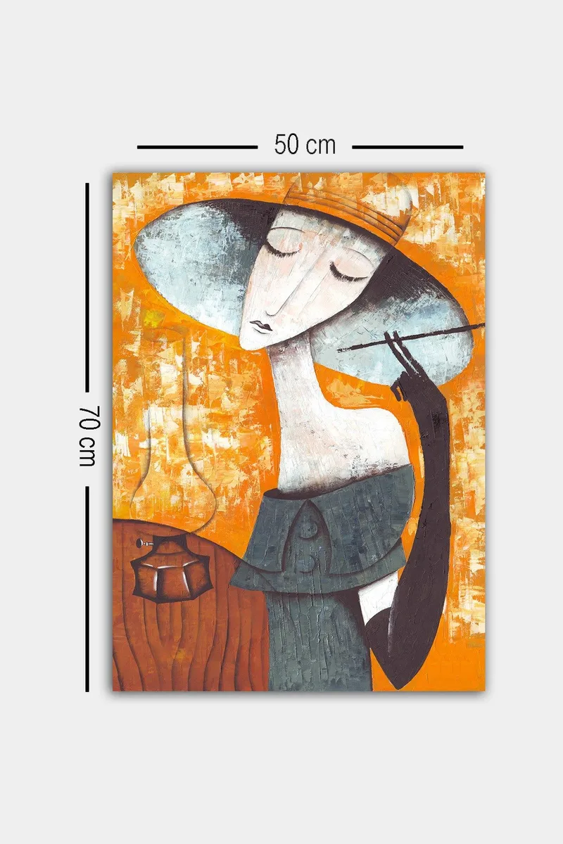 Dekorativ Canvastavla 50x70 cm - Flerfärgad - Inredning & dekor - Tavlor & konst - Canvastavla