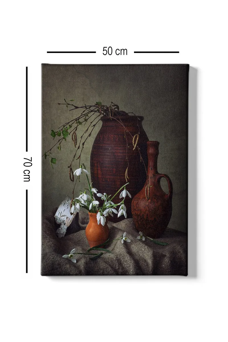 Dekorativ Canvastavla 50x70 cm - Flerfärgad - Inredning & dekor - Tavlor & konst - Canvastavla