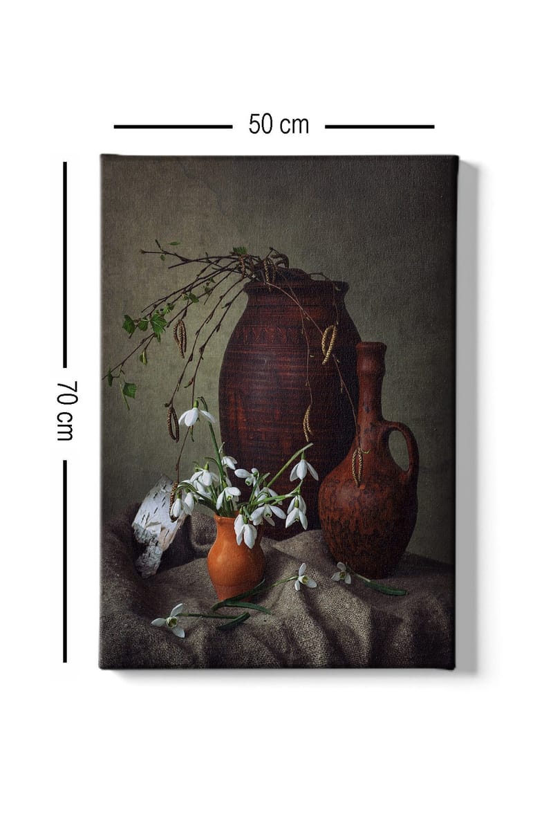 Dekorativ Canvastavla 50x70 cm - Flerfärgad - Inredning & dekor - Tavlor & konst - Canvastavla