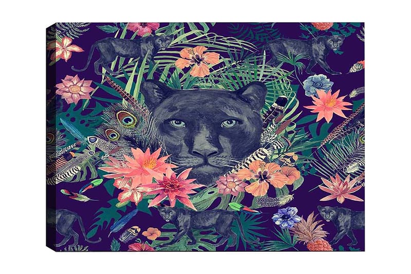 Dekorativ Canvastavla 50x70 cm, Flerfärgad