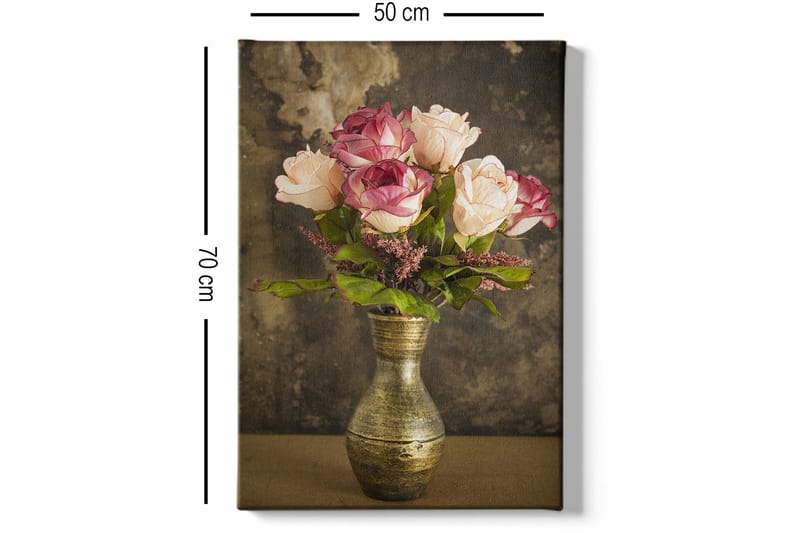 Dekorativ Canvastavla 50x70 cm - Flerfärgad - Inredning & dekor - Tavlor & konst - Canvastavla