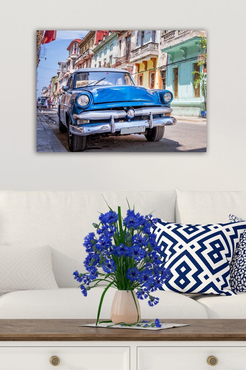 Dekorativ Canvastavla 50x70 cm - Flerfärgad - Inredning & dekor - Tavlor & konst - Canvastavla