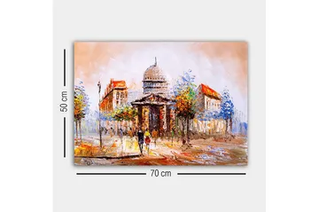 Dekorativ Canvastavla 50x70 cm - Flerfärgad - Inredning & dekor - Tavlor & konst - Canvastavla