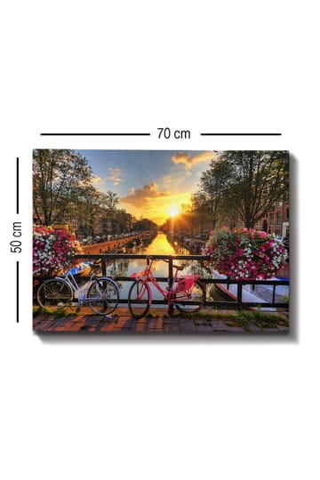 Dekorativ Canvastavla 50x70 cm - Flerfärgad - Inredning & dekor - Tavlor & konst - Canvastavla