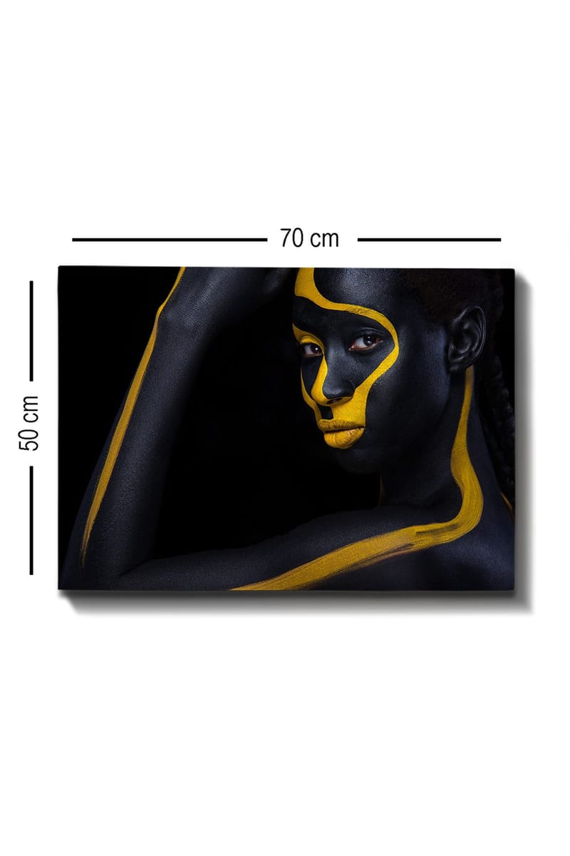 Dekorativ Canvastavla 50x70 cm - Flerfärgad - Inredning & dekor - Tavlor & konst - Canvastavla