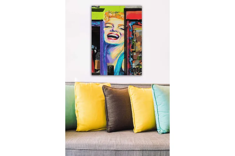 Dekorativ Canvastavla 50x70 cm - Flerfärgad - Inredning & dekor - Tavlor & konst - Canvastavla