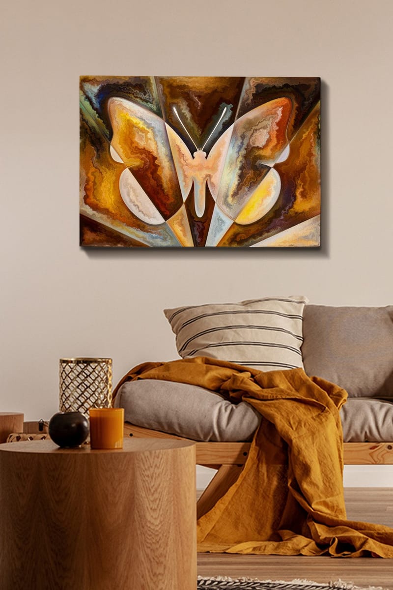 Dekorativ Canvastavla 50x70 cm - Flerfärgad - Inredning & dekor - Tavlor & konst - Canvastavla