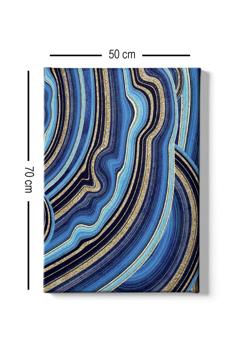 Dekorativ Canvastavla 50x70 cm - Flerfärgad - Inredning & dekor - Tavlor & konst - Canvastavla