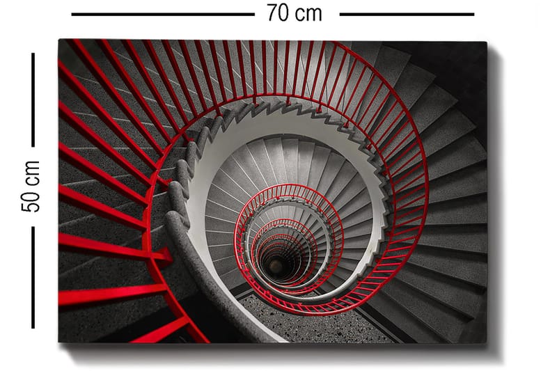 Dekorativ Canvastavla 50x70 cm - Flerfärgad - Inredning & dekor - Tavlor & konst - Canvastavla
