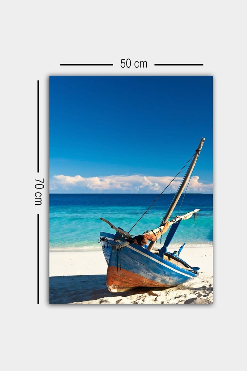 Dekorativ Canvastavla 50x70 cm - Flerfärgad - Inredning & dekor - Tavlor & konst - Canvastavla