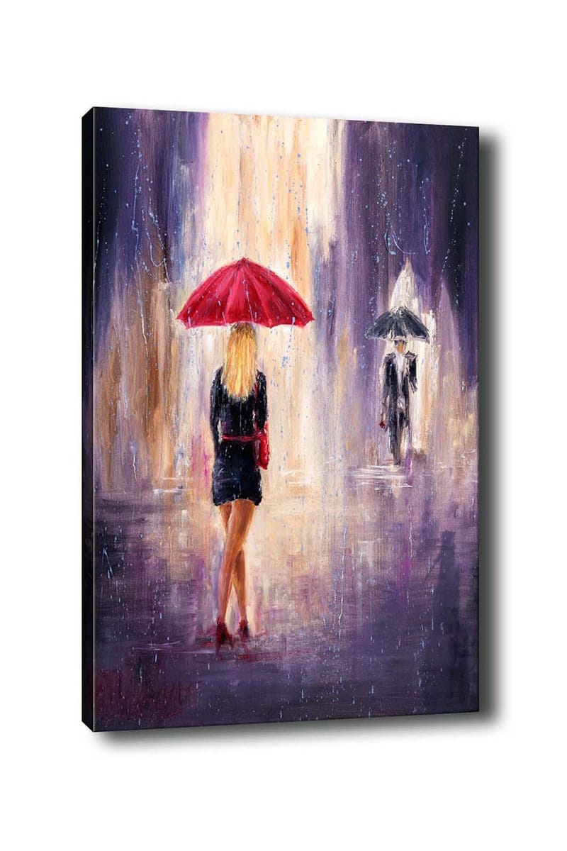 DEKORATIV CANVASTAVLA 50x70 cm Flerfärgad - Inredning & dekor - Tavlor & konst - Canvastavla