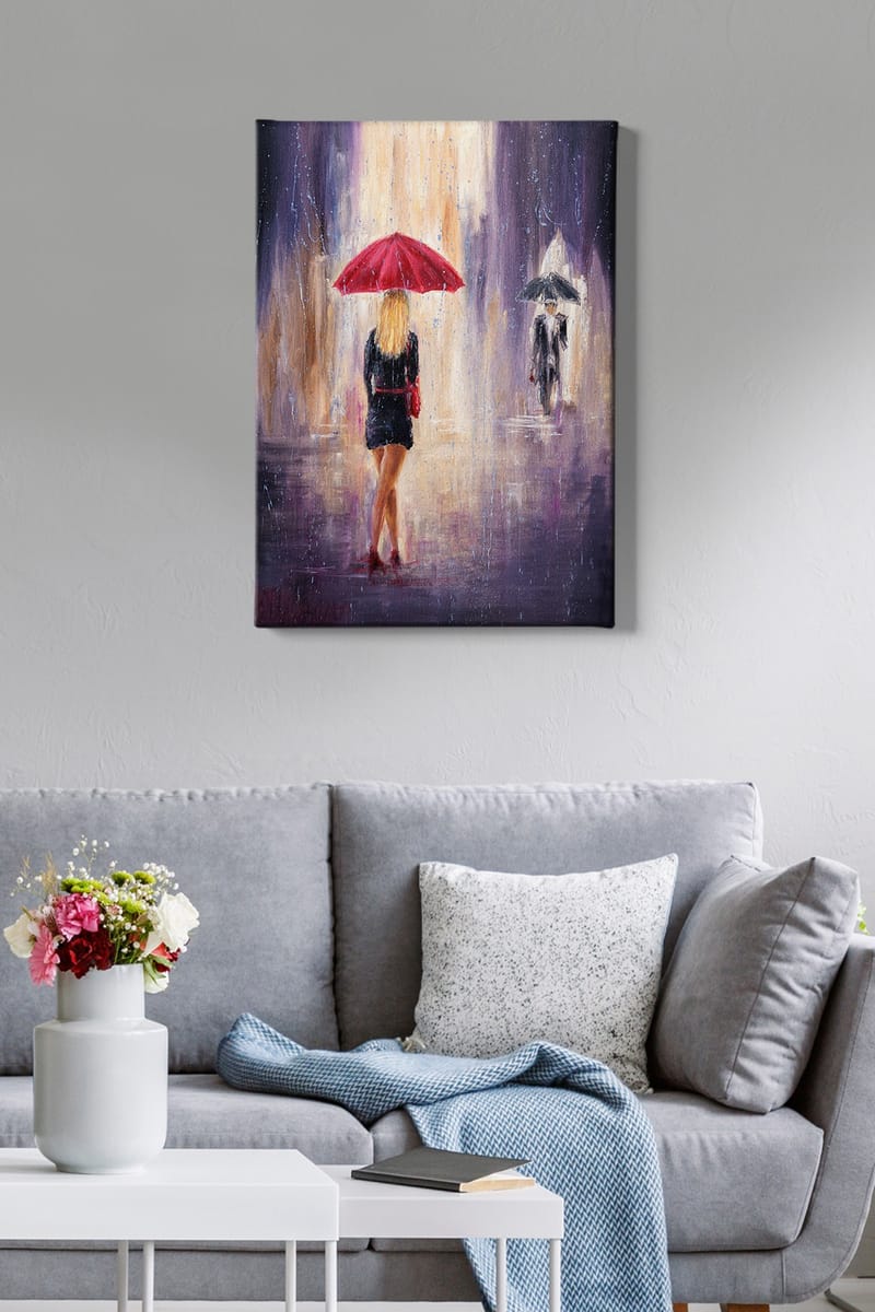 DEKORATIV CANVASTAVLA 50x70 cm Flerfärgad - Inredning & dekor - Tavlor & konst - Canvastavla