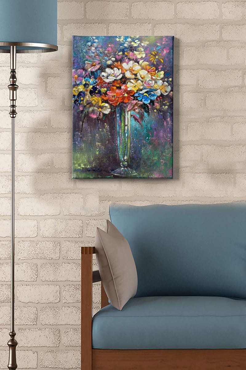 DEKORATIV CANVASTAVLA 50x70 cm Flerfärgad - Inredning & dekor - Tavlor & konst - Canvastavla