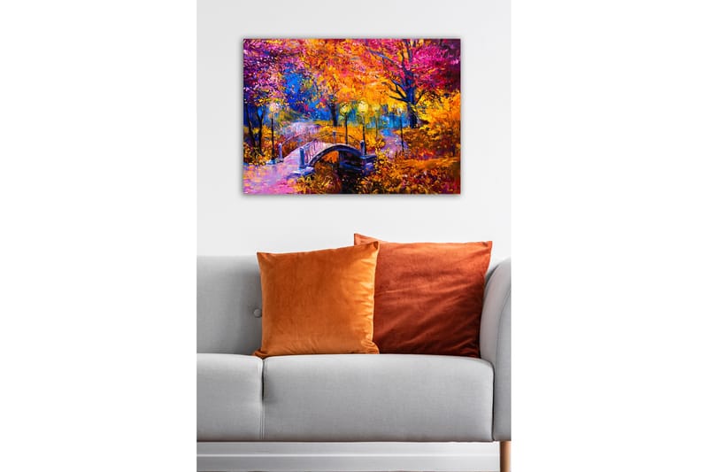 DEKORATIV CANVASTAVLA 50x70 cm Flerfärgad - Inredning & dekor - Tavlor & konst - Canvastavla