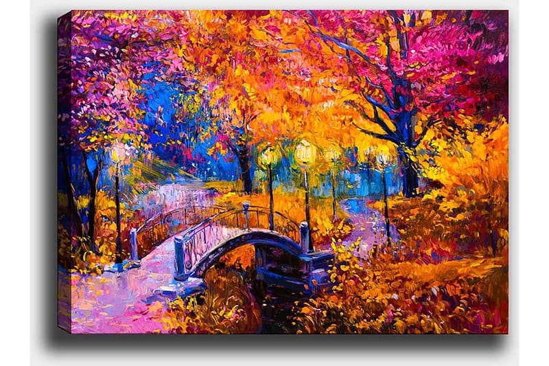 DEKORATIV CANVASTAVLA 50x70 cm Flerfärgad - Inredning & dekor - Tavlor & konst - Canvastavla