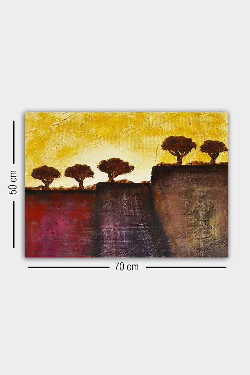 DEKORATIV CANVASTAVLA 50x70 cm Flerfärgad - Inredning & dekor - Tavlor & konst - Canvastavla