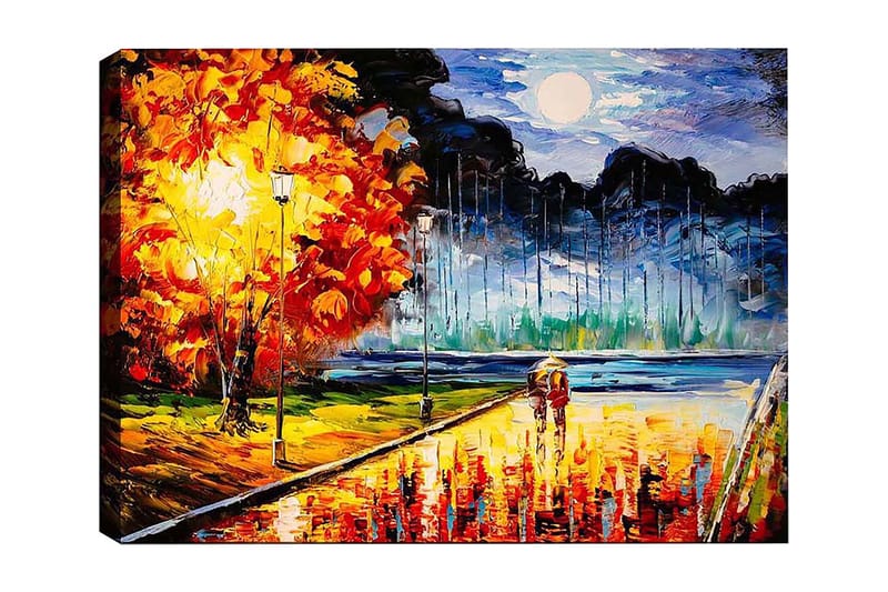 DEKORATIV CANVASTAVLA 50x70 cm Flerfärgad - Inredning & dekor - Tavlor & konst - Canvastavla