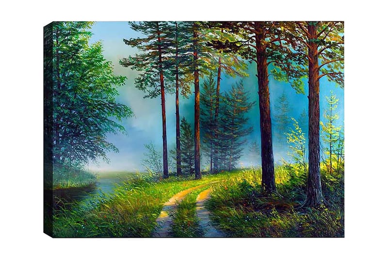 DEKORATIV CANVASTAVLA 50x70 cm Flerfärgad - Inredning & dekor - Tavlor & konst - Canvastavla