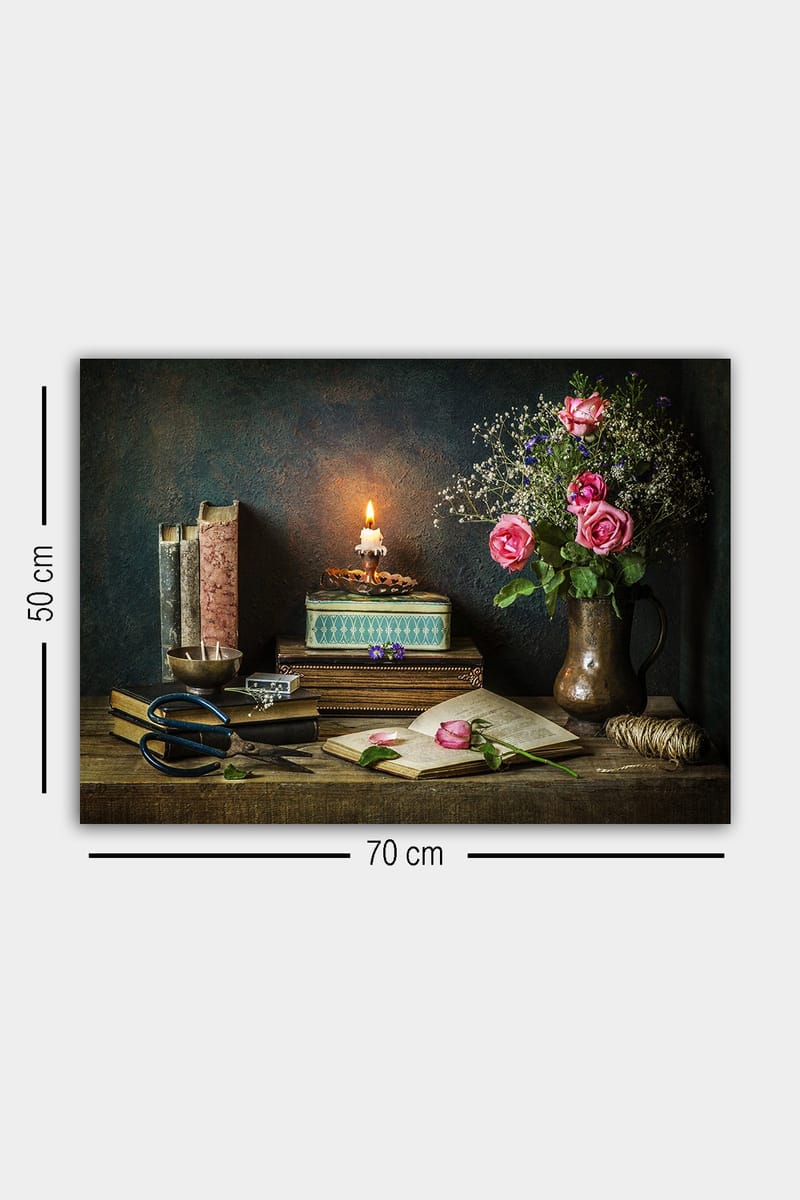 DEKORATIV CANVASTAVLA 50x70 cm Flerfärgad - Inredning & dekor - Tavlor & konst - Canvastavla