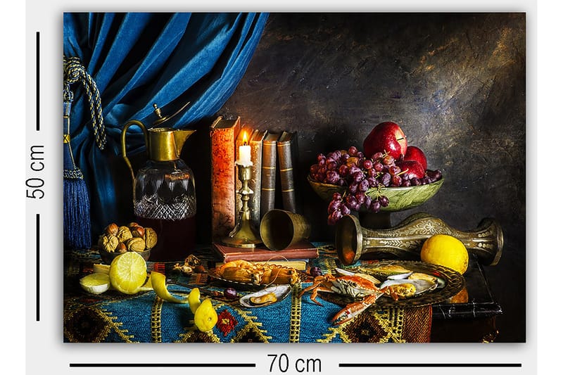 DEKORATIV CANVASTAVLA 50x70 cm Flerfärgad - Inredning & dekor - Tavlor & konst - Canvastavla