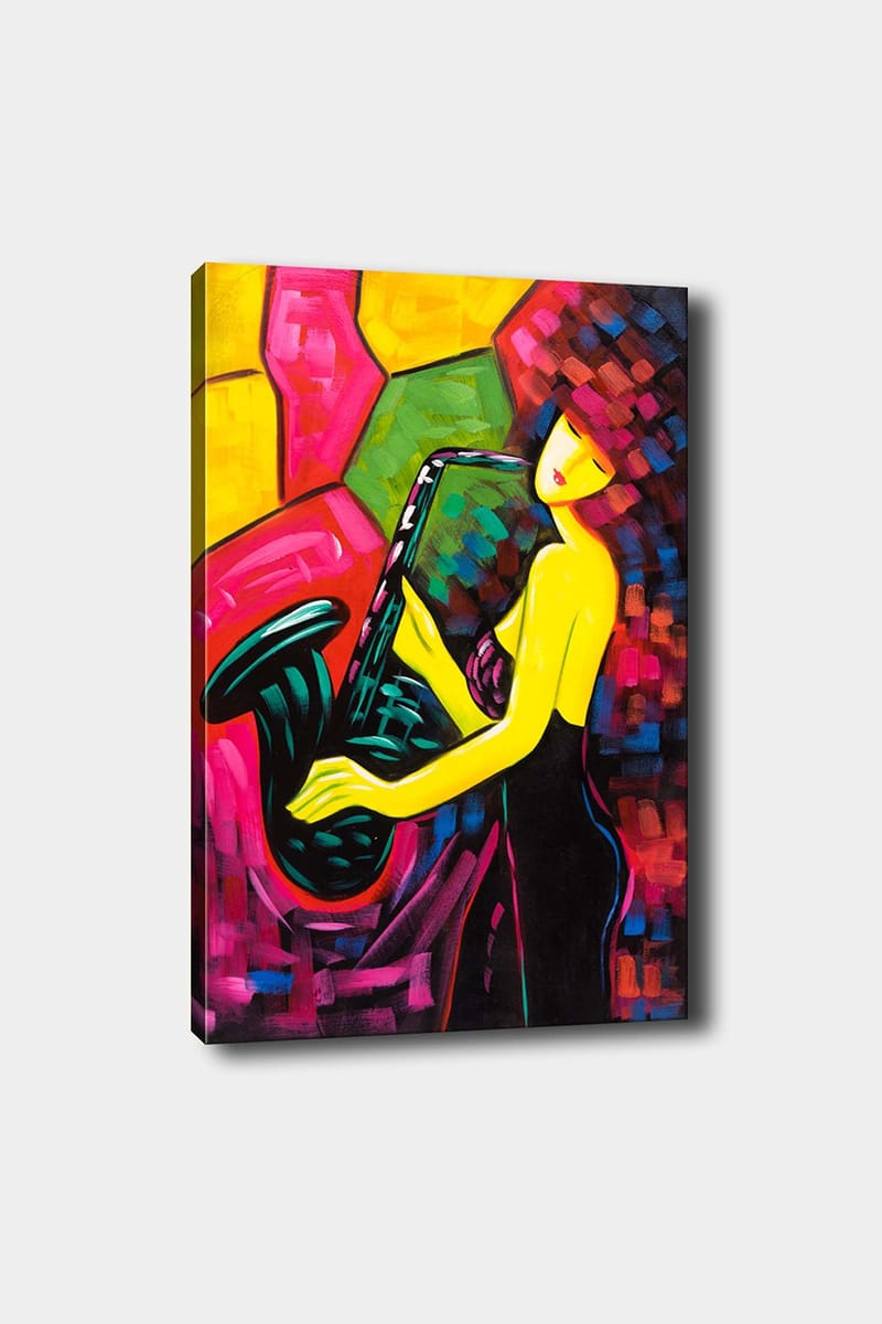 DEKORATIV CANVASTAVLA 50x70 cm Flerfärgad - Inredning & dekor - Tavlor & konst - Canvastavla
