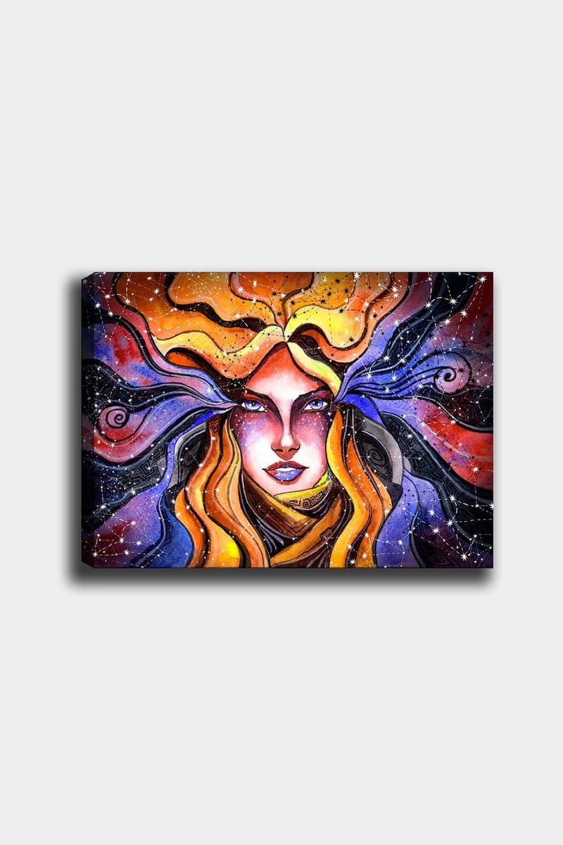 DEKORATIV CANVASTAVLA 50x70 cm Flerfärgad - Inredning & dekor - Tavlor & konst - Canvastavla