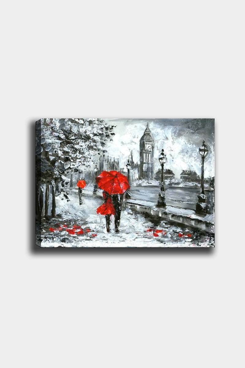 DEKORATIV CANVASTAVLA 50x70 cm Flerfärgad - Inredning & dekor - Tavlor & konst - Canvastavla