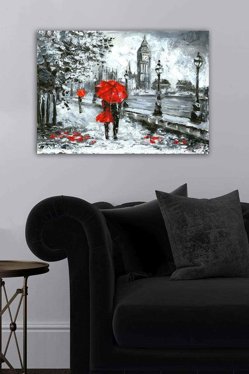 DEKORATIV CANVASTAVLA 50x70 cm Flerfärgad - Inredning & dekor - Tavlor & konst - Canvastavla
