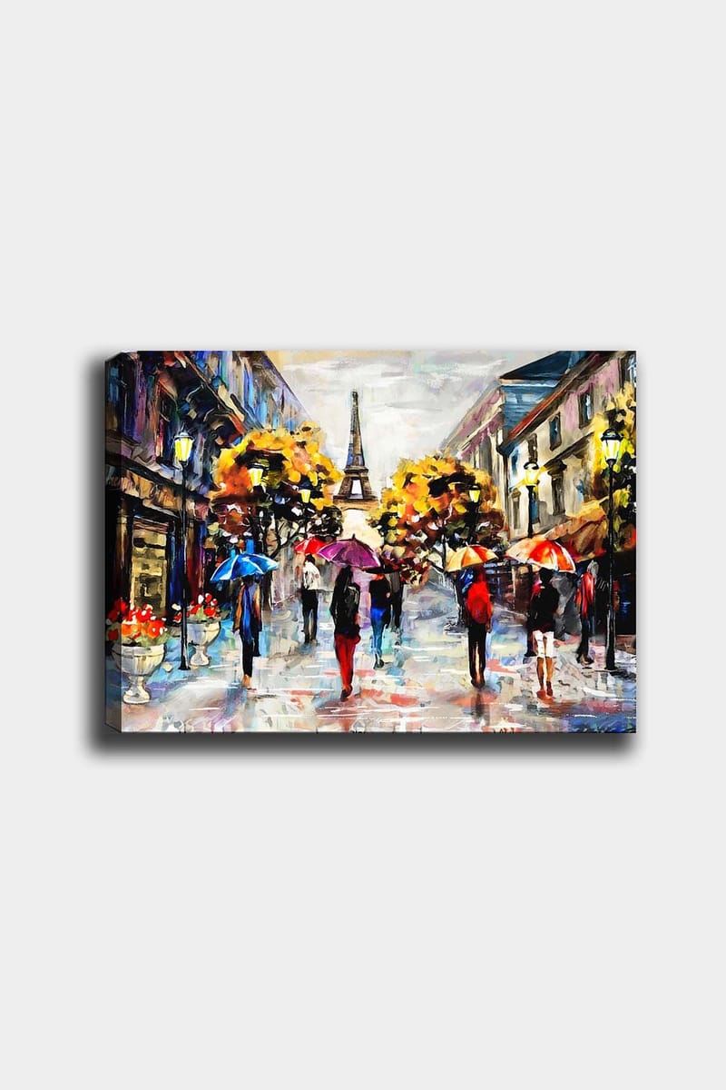 DEKORATIV CANVASTAVLA 50x70 cm Flerfärgad - Inredning & dekor - Tavlor & konst - Canvastavla