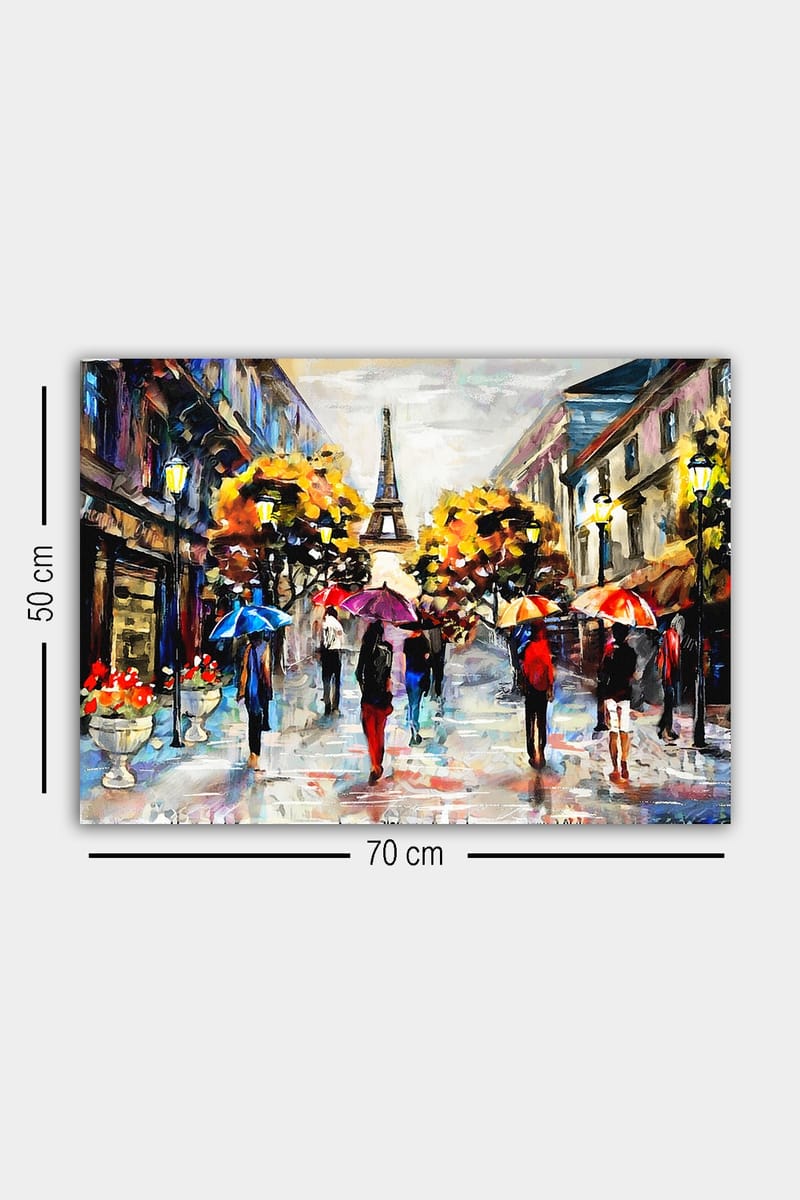 DEKORATIV CANVASTAVLA 50x70 cm Flerfärgad - Inredning & dekor - Tavlor & konst - Canvastavla