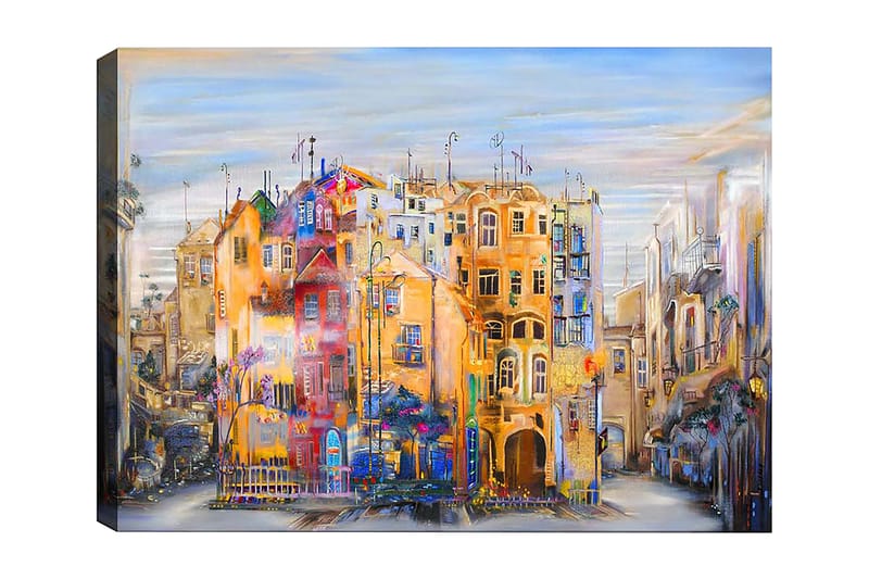 DEKORATIV CANVASTAVLA 50x70 cm Flerfärgad - Inredning & dekor - Tavlor & konst - Canvastavla