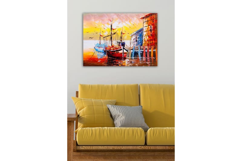 DEKORATIV CANVASTAVLA 50x70 cm Flerfärgad - Inredning & dekor - Tavlor & konst - Canvastavla