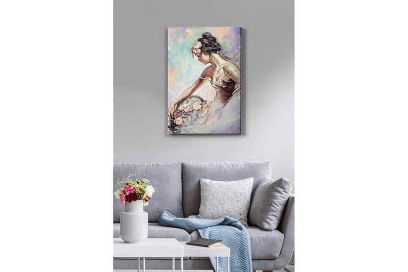 DEKORATIV CANVASTAVLA 50x70 cm Flerfärgad - Inredning & dekor - Tavlor & konst - Canvastavla